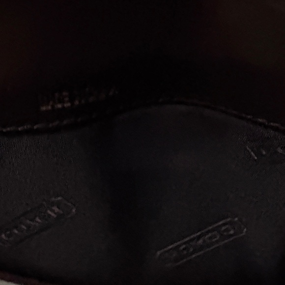 Coach Black Signature Clutch Wallet or planner can buy a chain with 10 - Picture 10 of 16